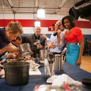 Michelle Obama, The White House Starlet