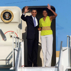 Obama Scouts Out Vacation Spot During Summit