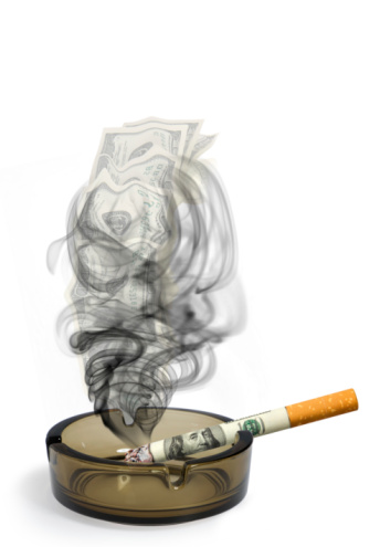 Smoke - a money on wind