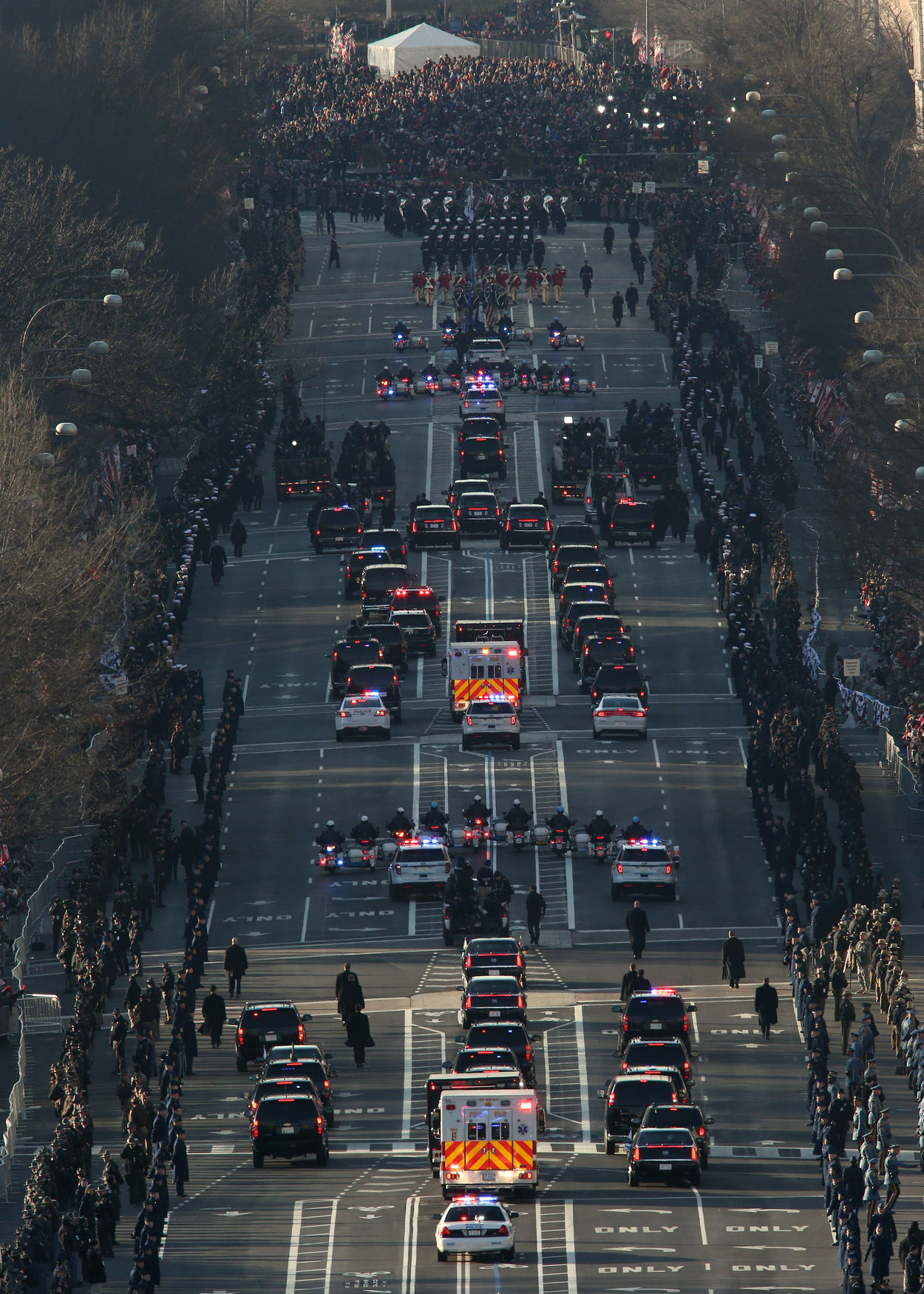 President Obama Inaugural Parade in Washington