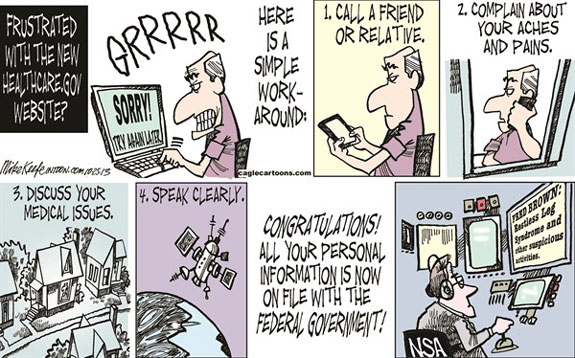 Mike Keefe, Cagle Cartoons