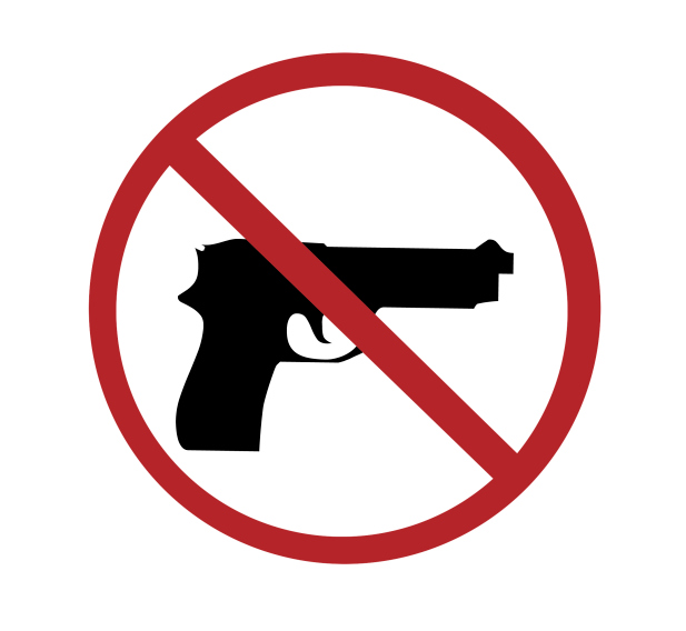 sign - no guns