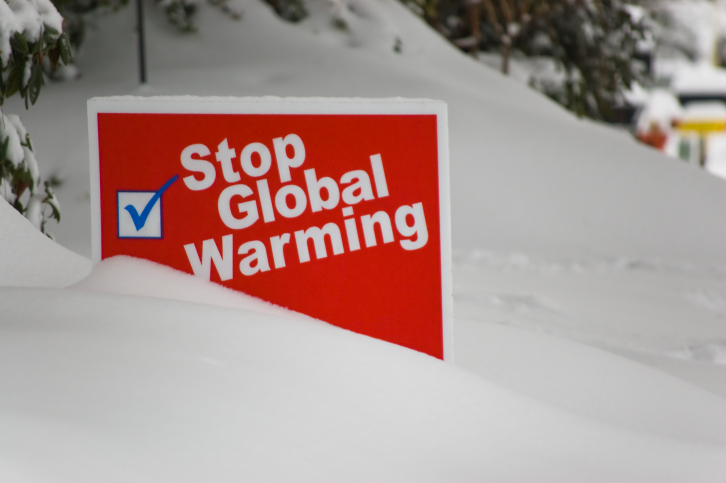 Global Warming sign