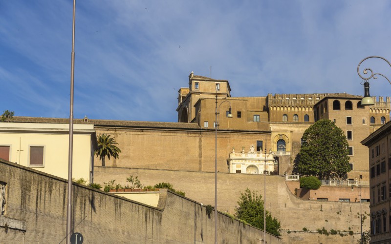 Walls surrounding Vatican CIty