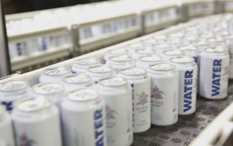 Anheuser-Busch canning water - instead of beer - for Harvey victims