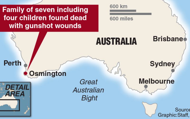 Western Australia Shooting: Four Children, Three Adults Found Dead